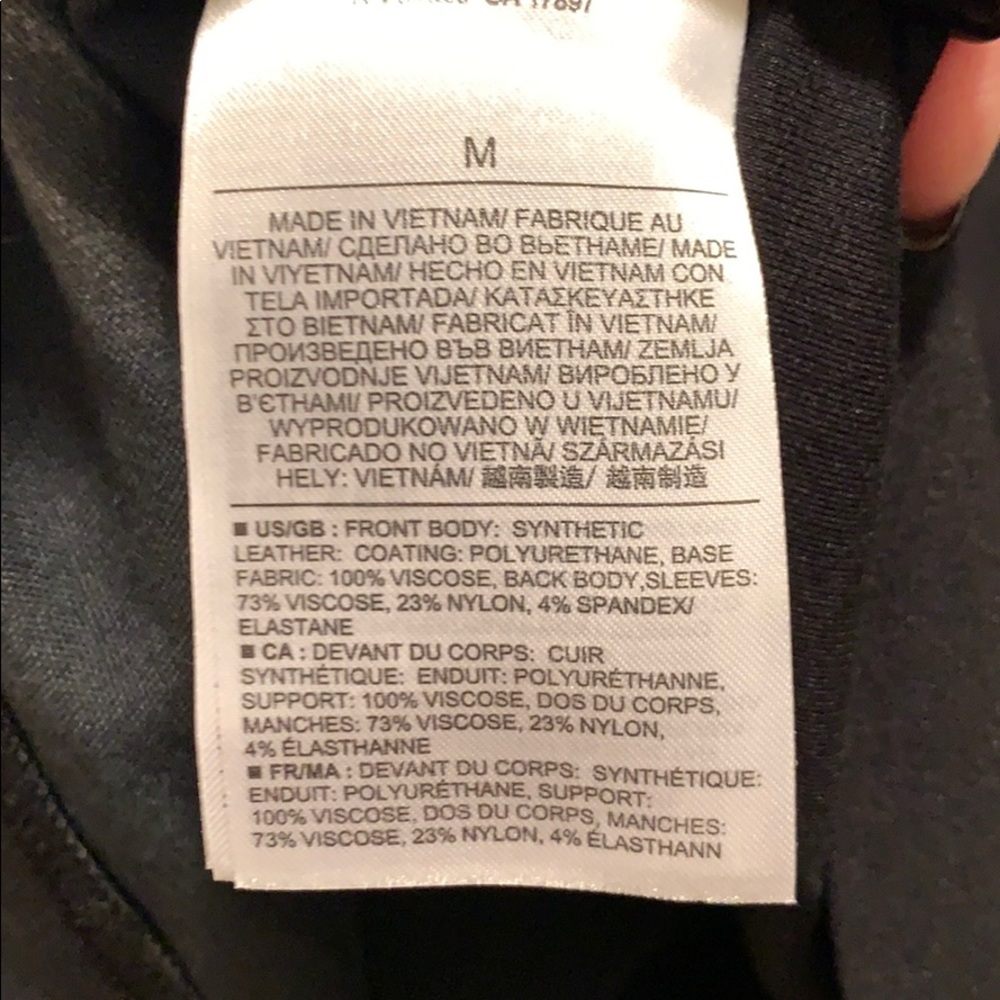 Leather Top - Picture 4 of 4